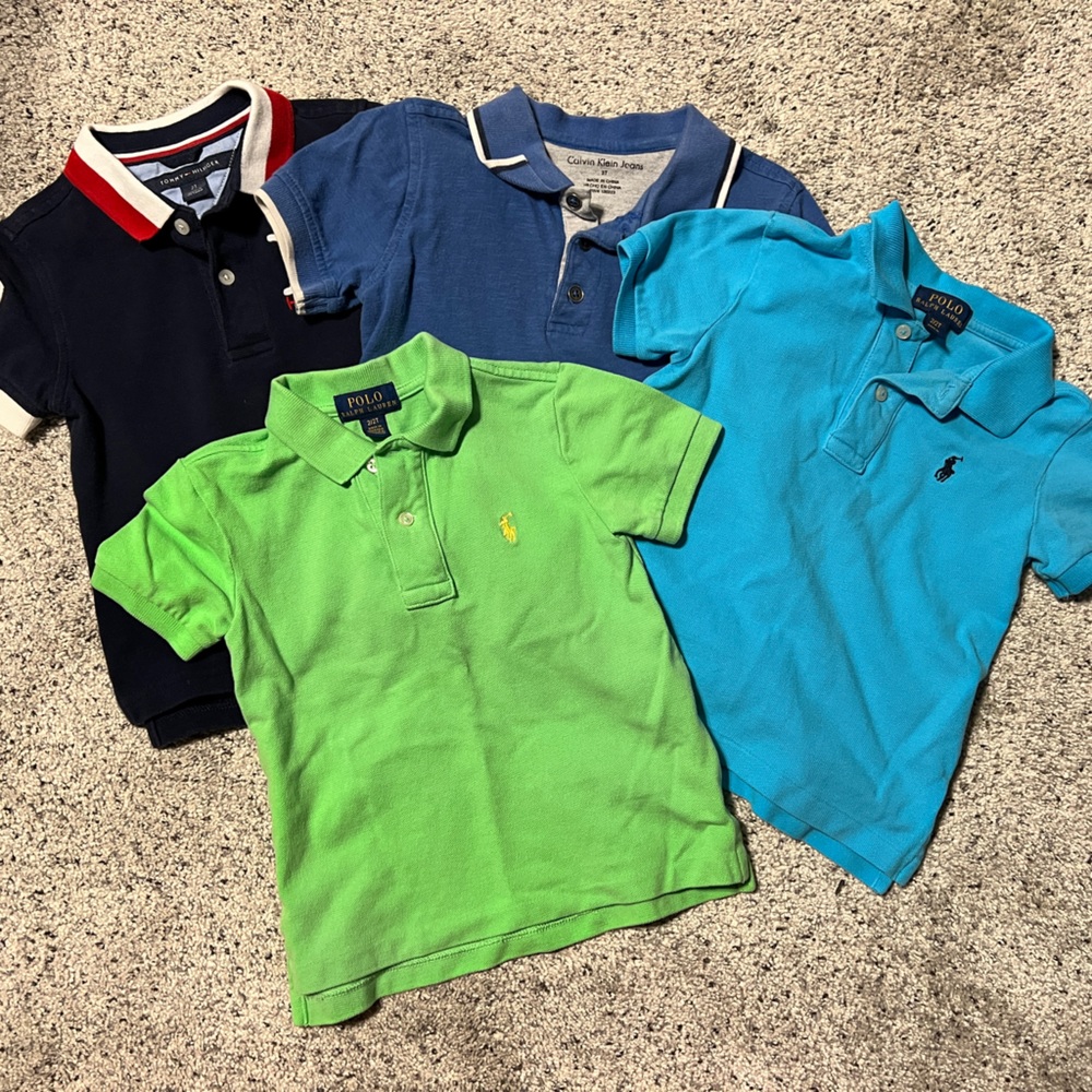 Lot size 2 Toddler polo shirts